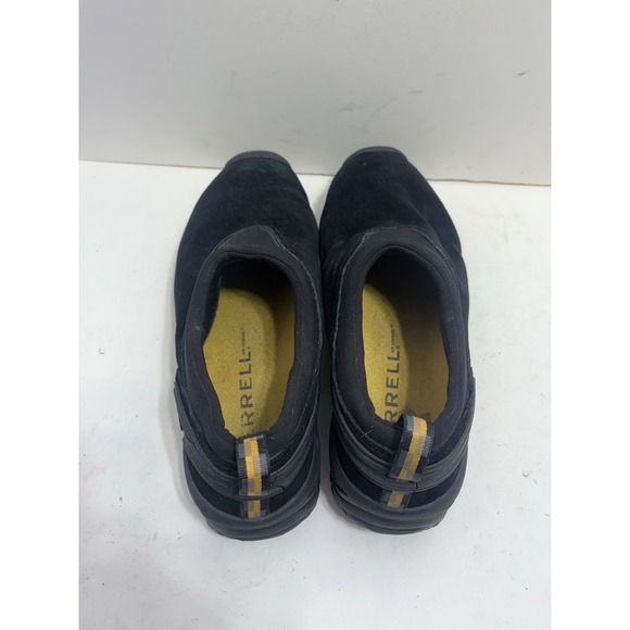 Merrell Satellite Moc Mens 9 Black Slip On Comfort Casual Clogs Shoes Loafers - Picture 5 of 7